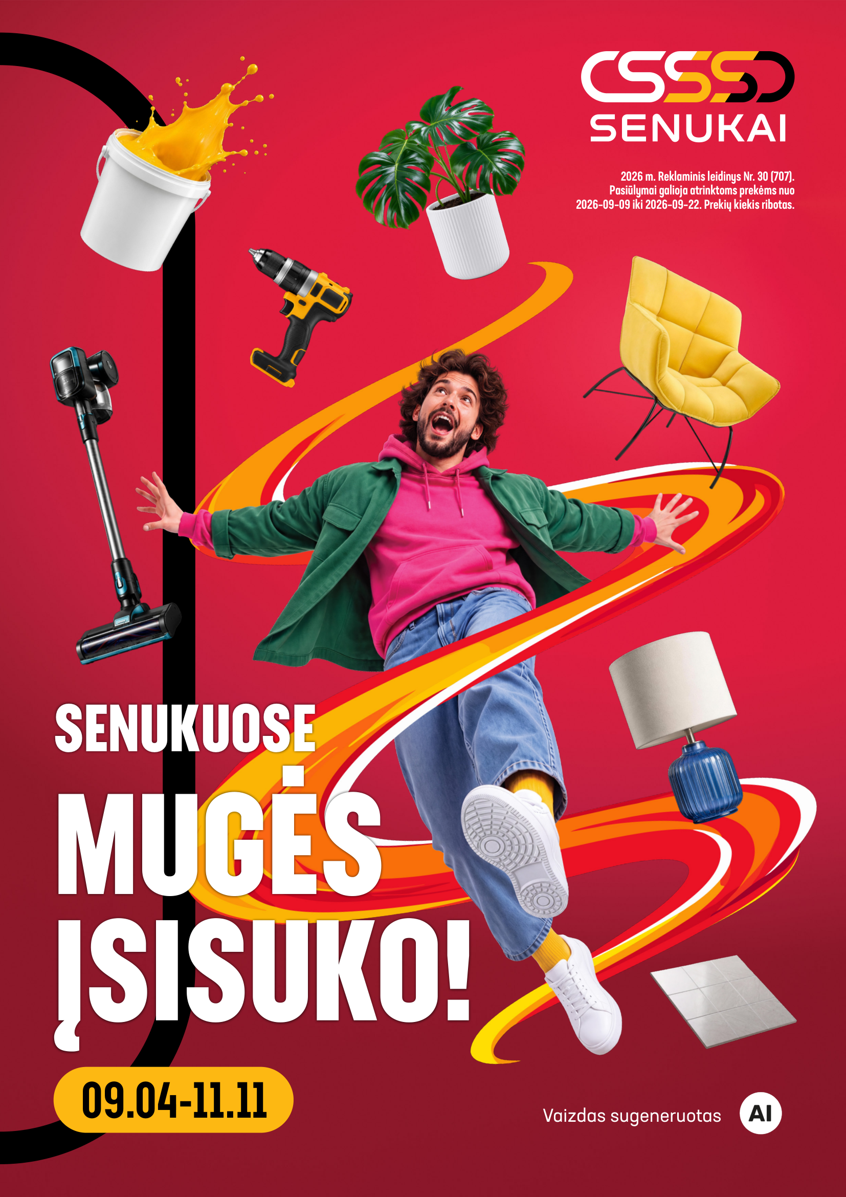 SENUKUOSE MUGĖS ĮSISUKO! – 1 puslapis